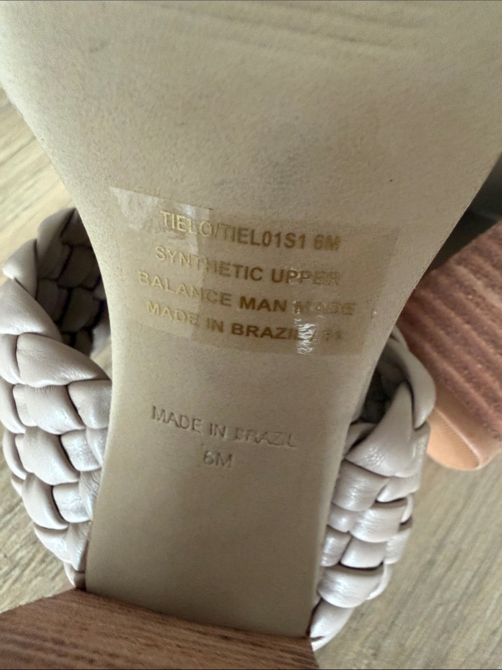 Steve Madden Braided Slide Sandals - Taupe - Picture 9 of 10